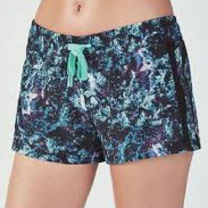 Fabletics Pamela Shorts Blue Black Running Tide XS